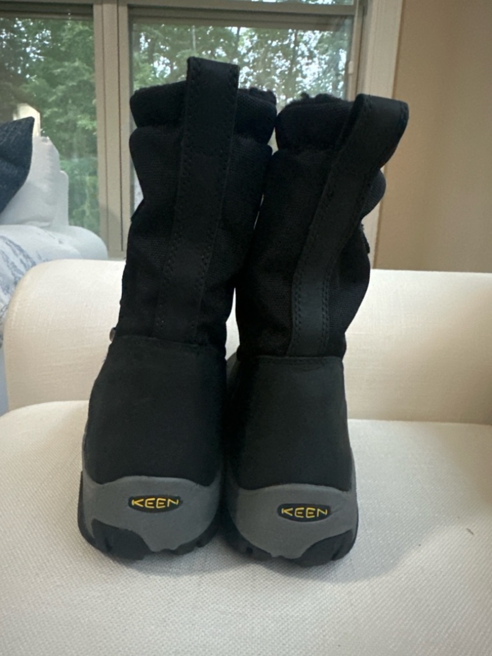 New KEEN Women’s Winter Boots Size 8 Black Insulated Waterproof Snow Boots - Picture 3 of 8
